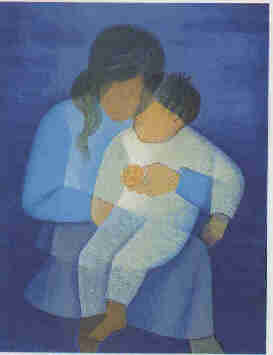 mre et son petit (la )\n